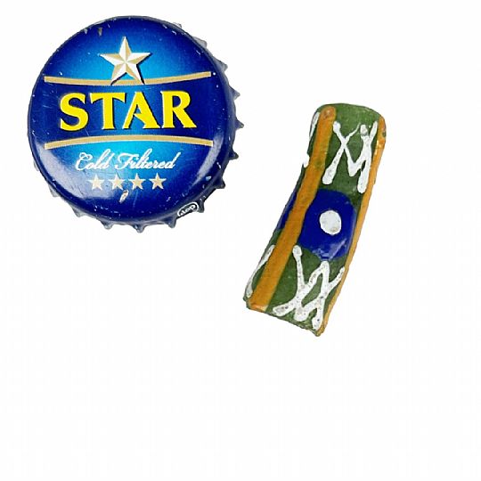 Photo for Large Handpainted Glass