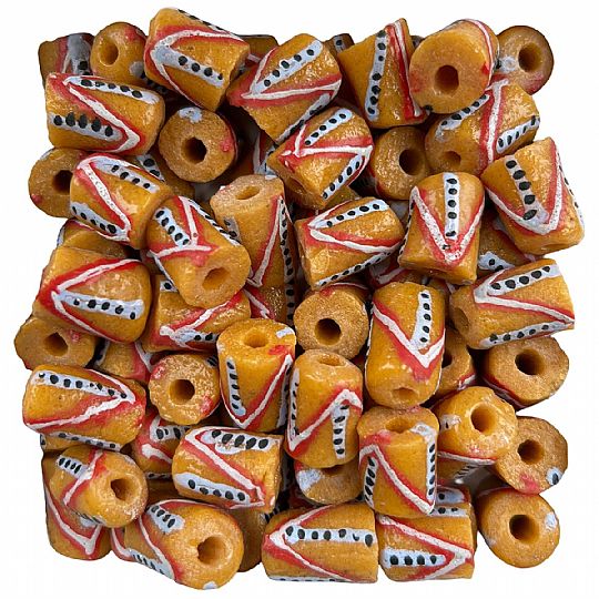 image for Large Handpainted Glass